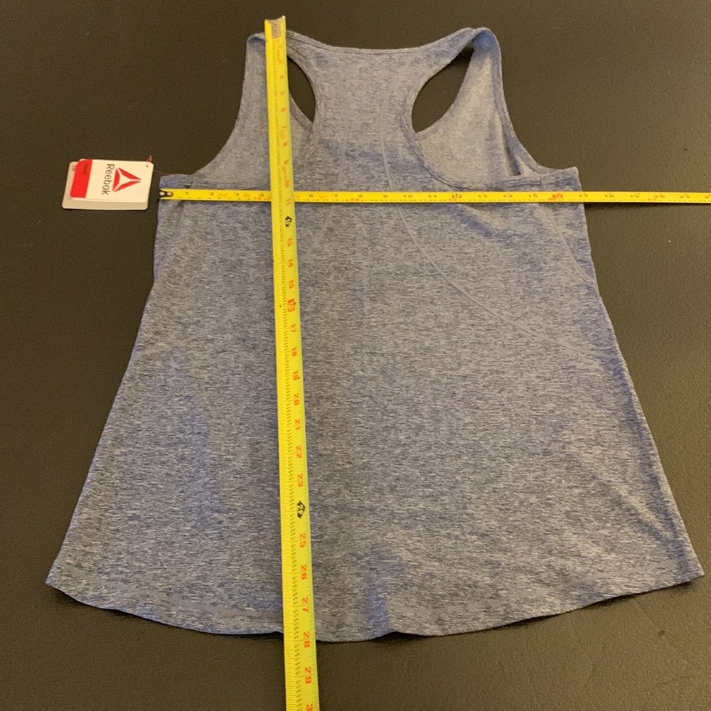 NWT Reebok Slim Fit Racerback Tank Top-M - Picture 3 of 7